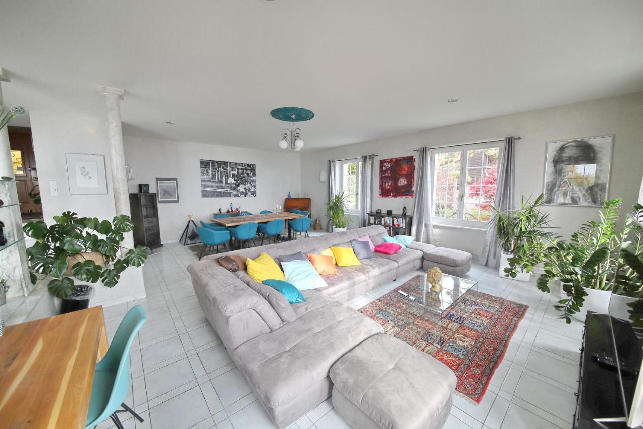 Corseaux Beach Rooms-Riviera Beach Apartments Vevey Exterior foto