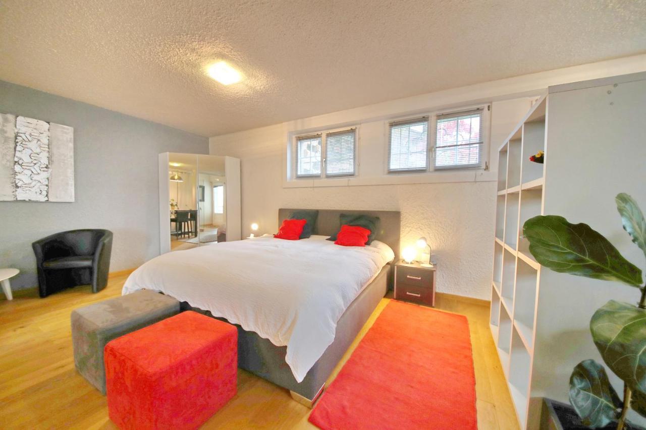 Corseaux Beach Rooms-Riviera Beach Apartments Vevey Exterior foto